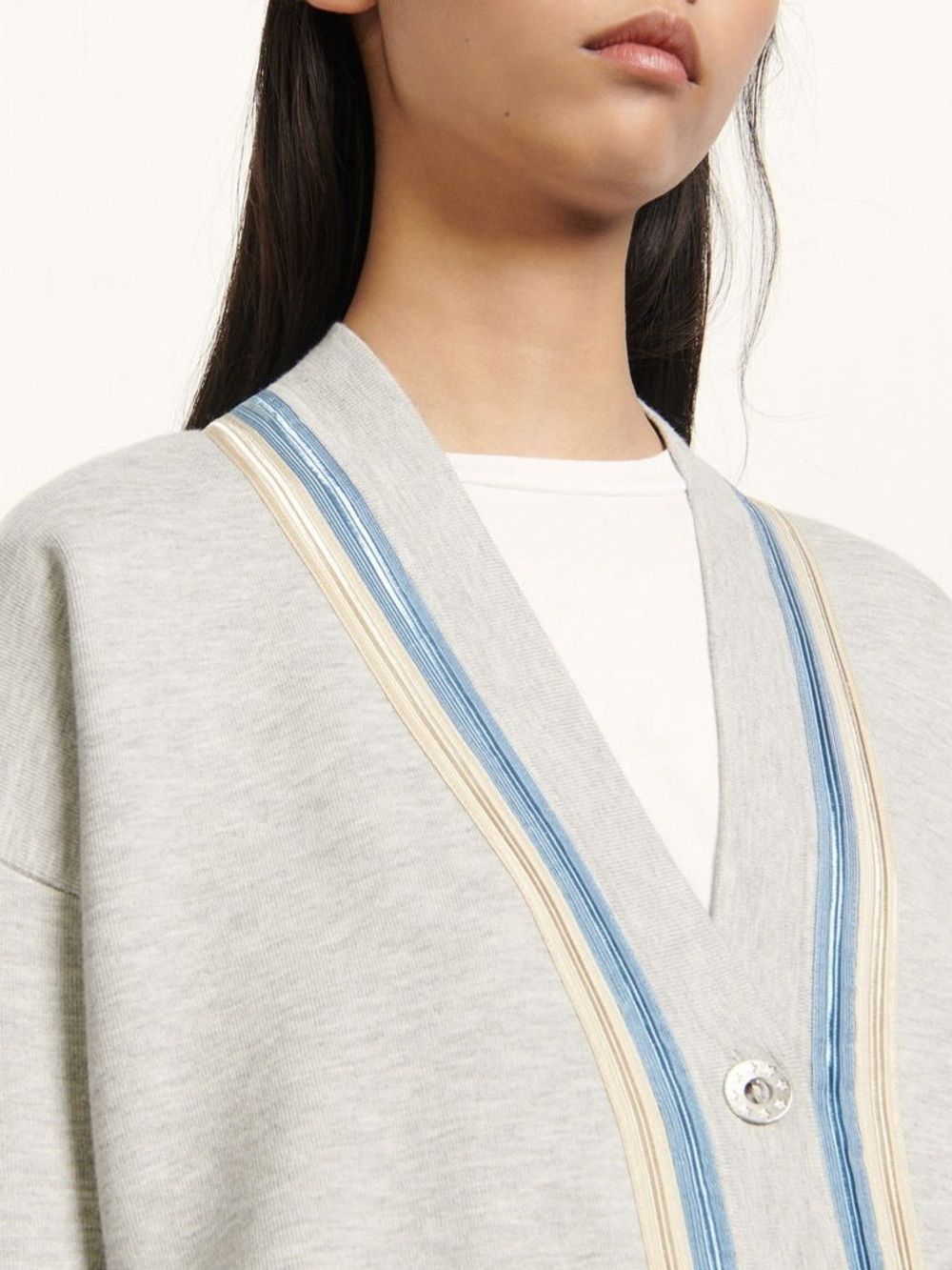 Sandro Oversized Cardigan Sweater - Picture 3 of 5